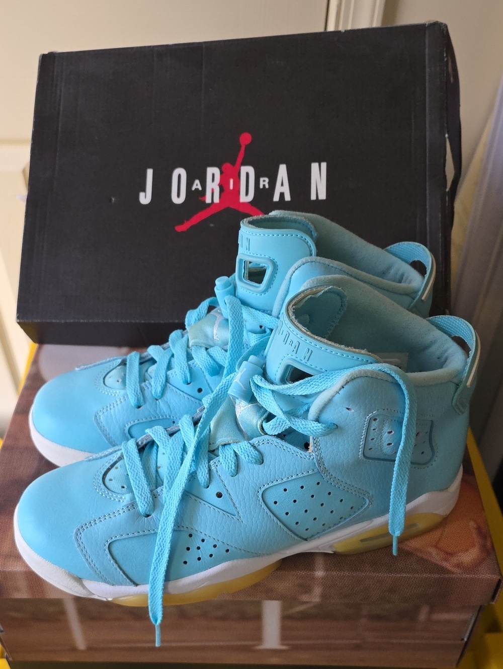 Nike Air Jordan Retro 6 PANTONE size 7Y